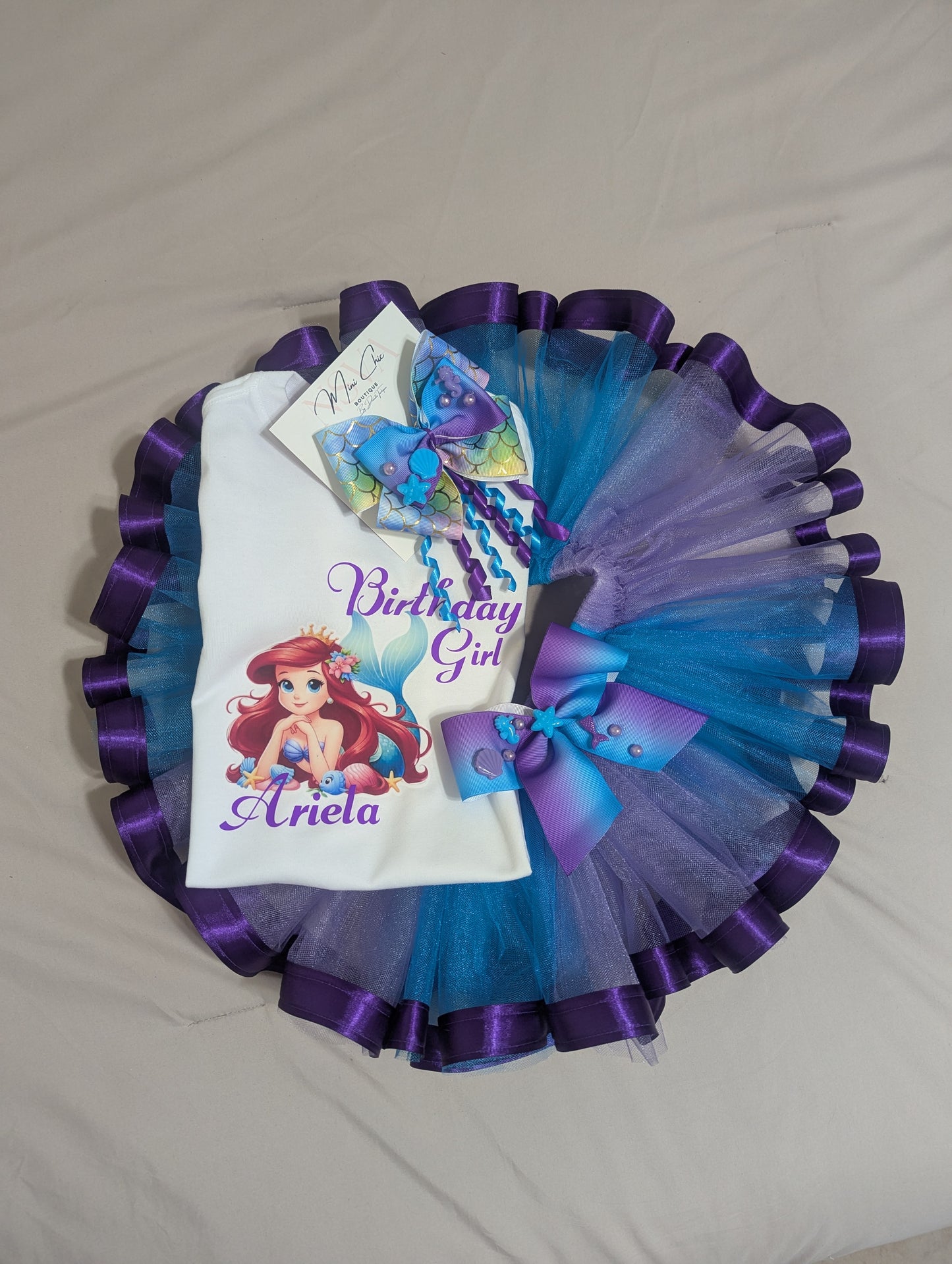 Custom Tutu & Shirt Set – Personalized for Your Little Star!