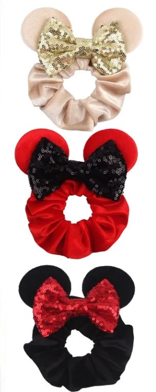 Minnie Inspired Scrunchies